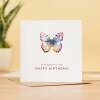 Birthday Card For Mum Butterfly Birthday Card For Mum Pretty Birthday Card For Mum or Mother Beatuiful Mum Birthday Card - Square (5.5x5.5) / Blank Inside