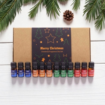 Holy Scents of Christmas Fragrance Oils Set - 12 Festive Oils