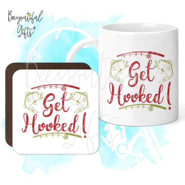 Mug & Coaster Set - Get Hooked