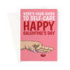 Happy Galentine's Day - Self Care Guide - A5 Portrait - 1 Card