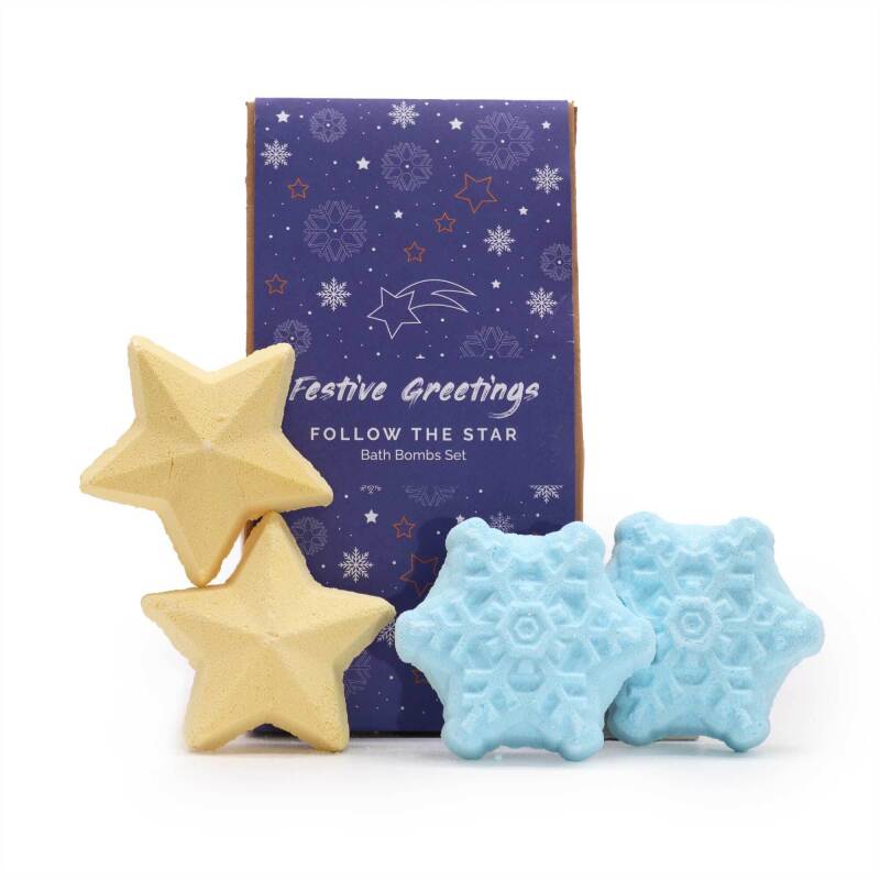 Christmas Bath Bomb Gift Set - Follow the Star
