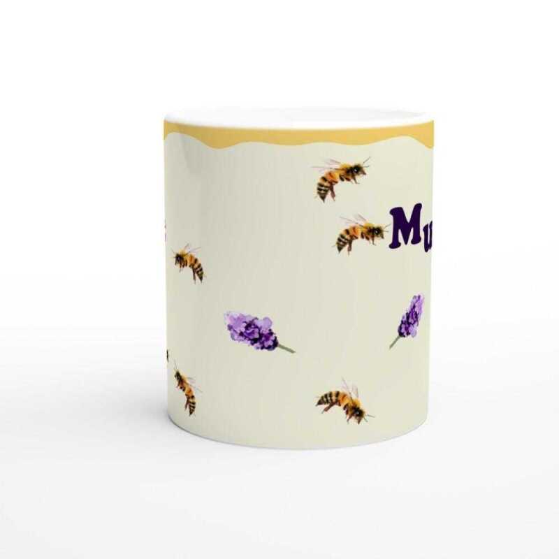 Honey Bee For Mum Mug - Ceramic White