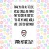 MOTHER'S DAY card from the dog, card from 2 dogs, funny mother's day card, card from the dogs, favourite human, best dog mum, thank you etc - LICK BITS - 1 DOG