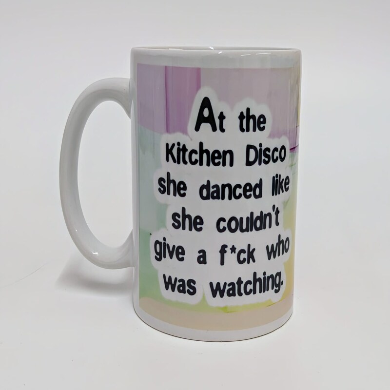 Kitchen Disco funny mug