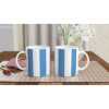 Seaside Blue And White Deckchair Mug