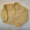 Unisex Hand Knitted Cabled Cardigan Set, 4 Piece Cardigan Set - Premature 1 - Chest 10 ins  - £10.00