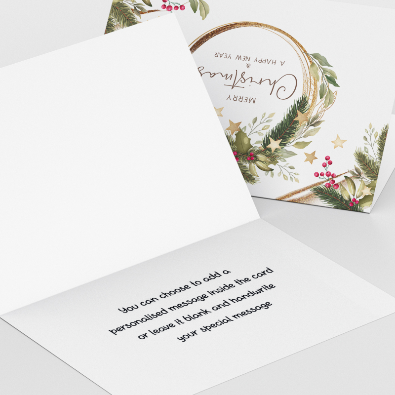 Corporate Christmas Cards Branded | Corporate | Company - A6 - 4.1" x 5.8"