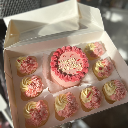 Bento Cake and Cupcakes Box