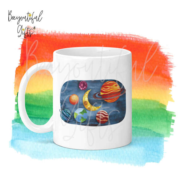 Watercolour Universe Ceramic Mug