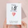 18th Birthday Card for Her Birthday Card Daughter 18th Birthday Card For Sister Birthday Card 18 th Birthday Card For Friend - Large (5x7) / Blank Message