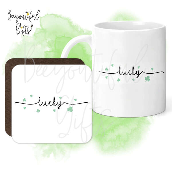 Mug & Coaster Set - Lucky