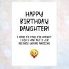 funny son daughter birthday card, cheeky card son daughter, card for son, i did a fantastic job bringing you up because you're amazing - SON