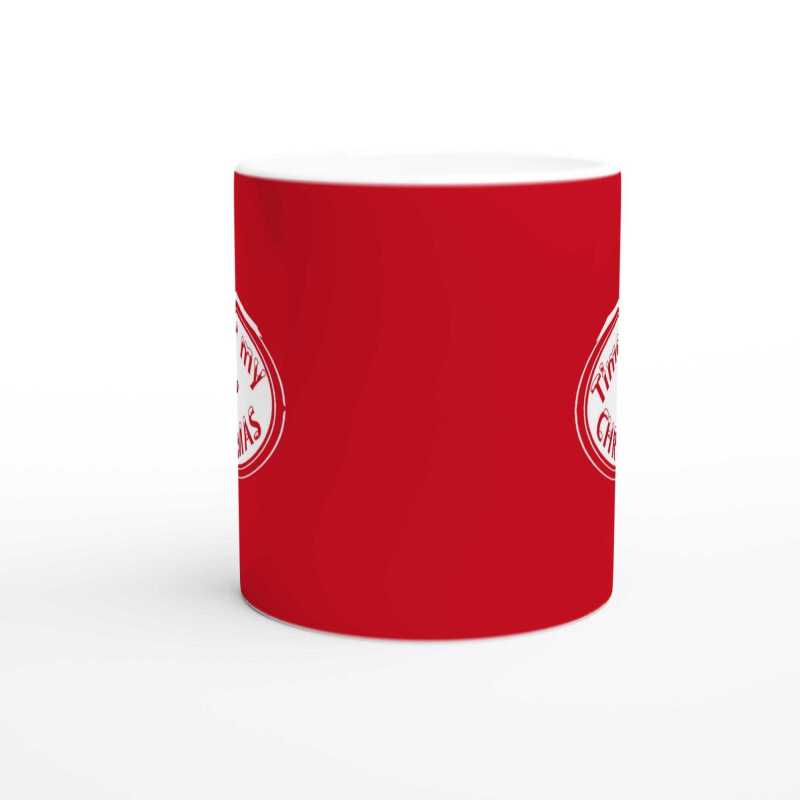 Time For My Christmas Mug - Ceramic White