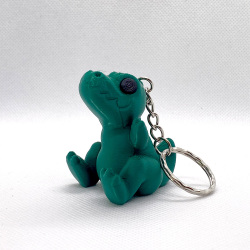 T-Rex Sculpture Keyring Pack