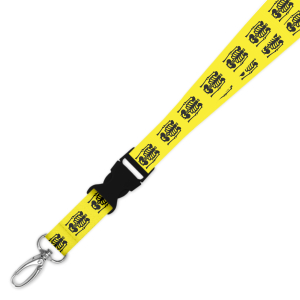 Double Breakaway Lanyard - Classic Yellow - Skeleton X-Ray