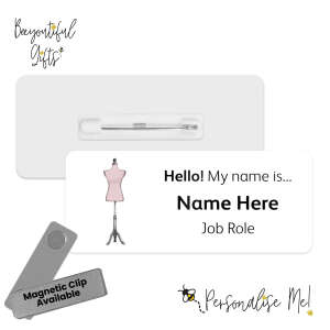 Name Badge - Mannequin Themed - Mannequin 2
