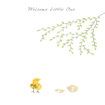 Chick New Baby Greeting Card