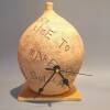 Clock vase Quote " Take Time to Make your Soul Happy"
