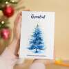 Christmas Card For Grandad Card For Him Xmas Card for Grandad Luxury Card For Christmas Card for Loved One Grandad Card Christmas Tree Card - Large (5x7) / Blank Message