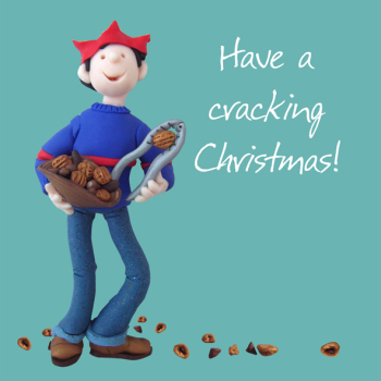 Greeting Card - Have a Cracking Christmas - for, Christmas,