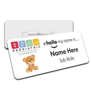 Paediatric Diagnostics - Personalised Name Badge