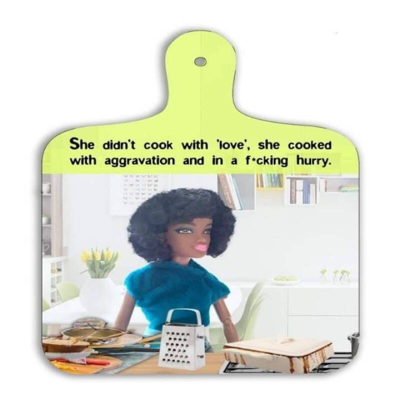 Fun Chopping Board | Trollied Dollies | Kitchen Gift |