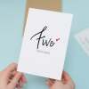 Five Year Anniversary Card For Husband 5 Year Anniversary Card Boyfriend or Girlfriend Wedding Anniversary Card For Wife - Large (5x7) / Blank Message