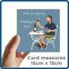 Welsh birthday card for son - Mab bendigedig art card by Erica Sturla - UK made