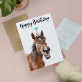 Birthday Card For Horse Lover Card For Pony Owner Birthday Card For Mum or Sister Happy Birthday Card For Friend