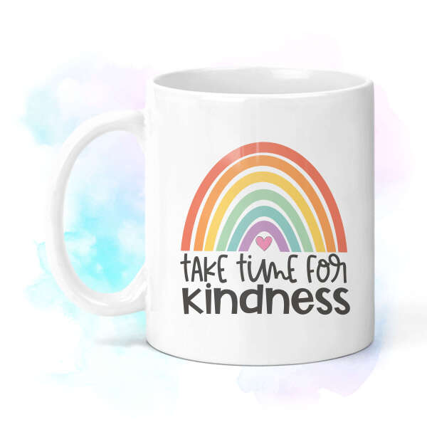 Take Time For Kindness Ceramic Mug