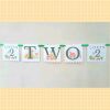 Personalised Farmyard Banner,2nd Birthday Farmyard Party Bunting - 3