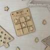 Merry Christmas Favour Game / Noughts and Crosses / Table Favours / Table Decoration / Mini Games - Yes Please