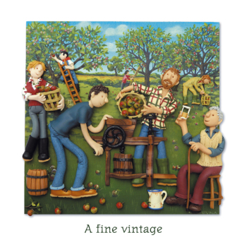 A Fine Vintage Blank Greeting Card Any Occasion Erica Sturla Art Cards