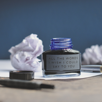 Holy Mackerel all the words retro themed blank greeting card for him or her - designed by Andy Poplar - 15cm square and blank inside for your message