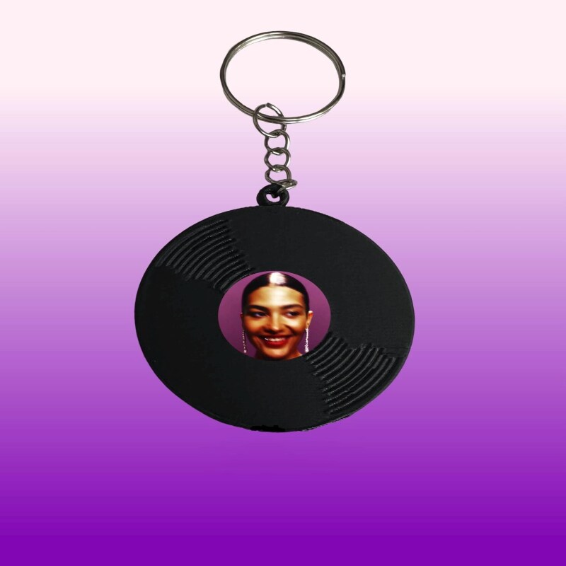Olivia Dean Vinyl 3D Print Keyrings / Keychains - Man I Need